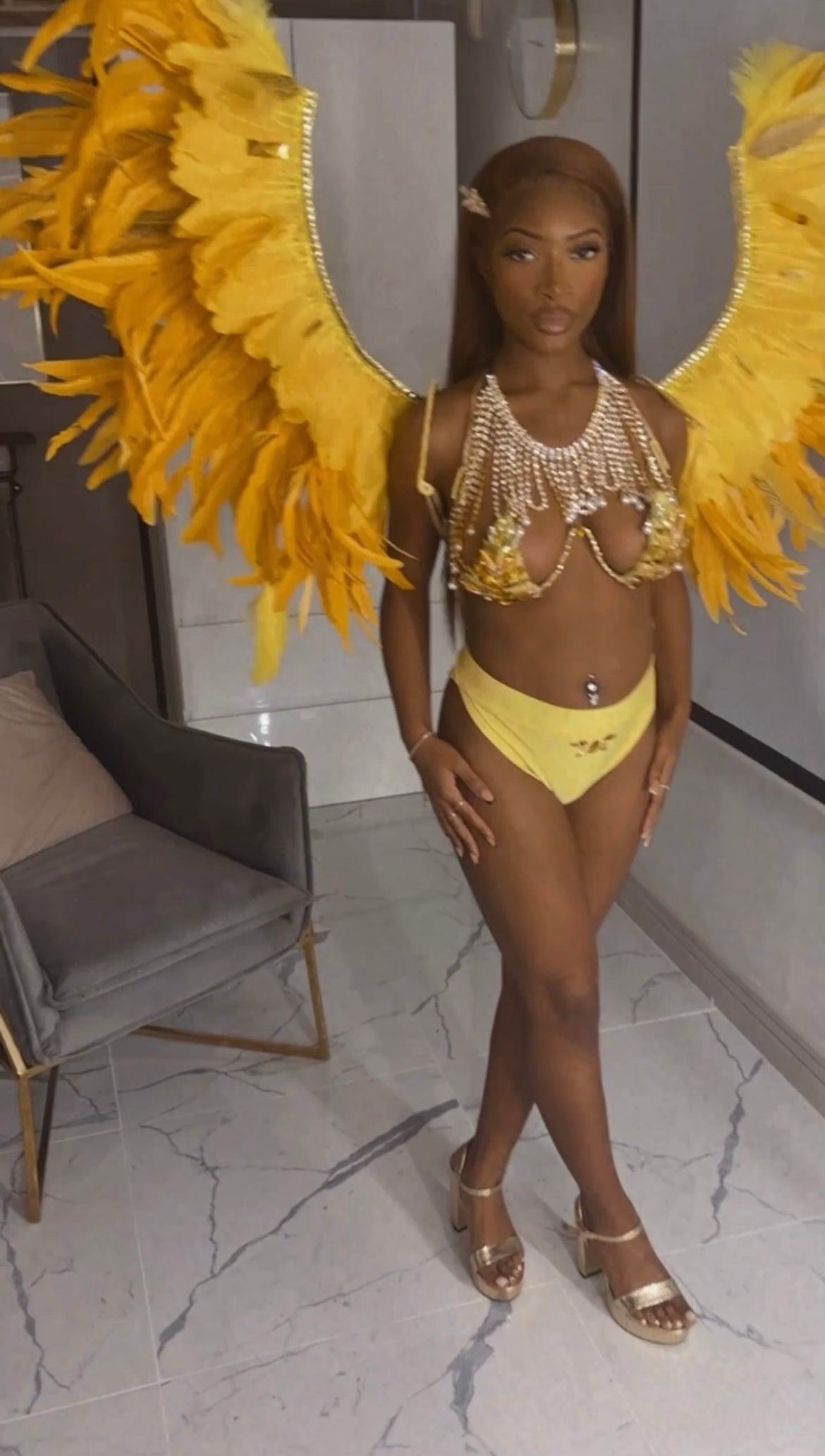Sun Goddess Carnival Set