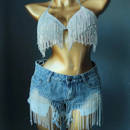 crystal bikini diamond swimwear biquini