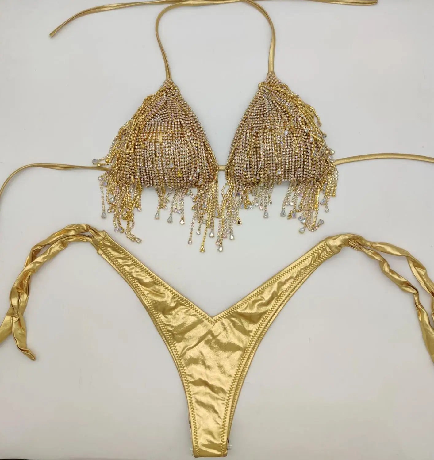crystal bikini diamond swimwear biquini