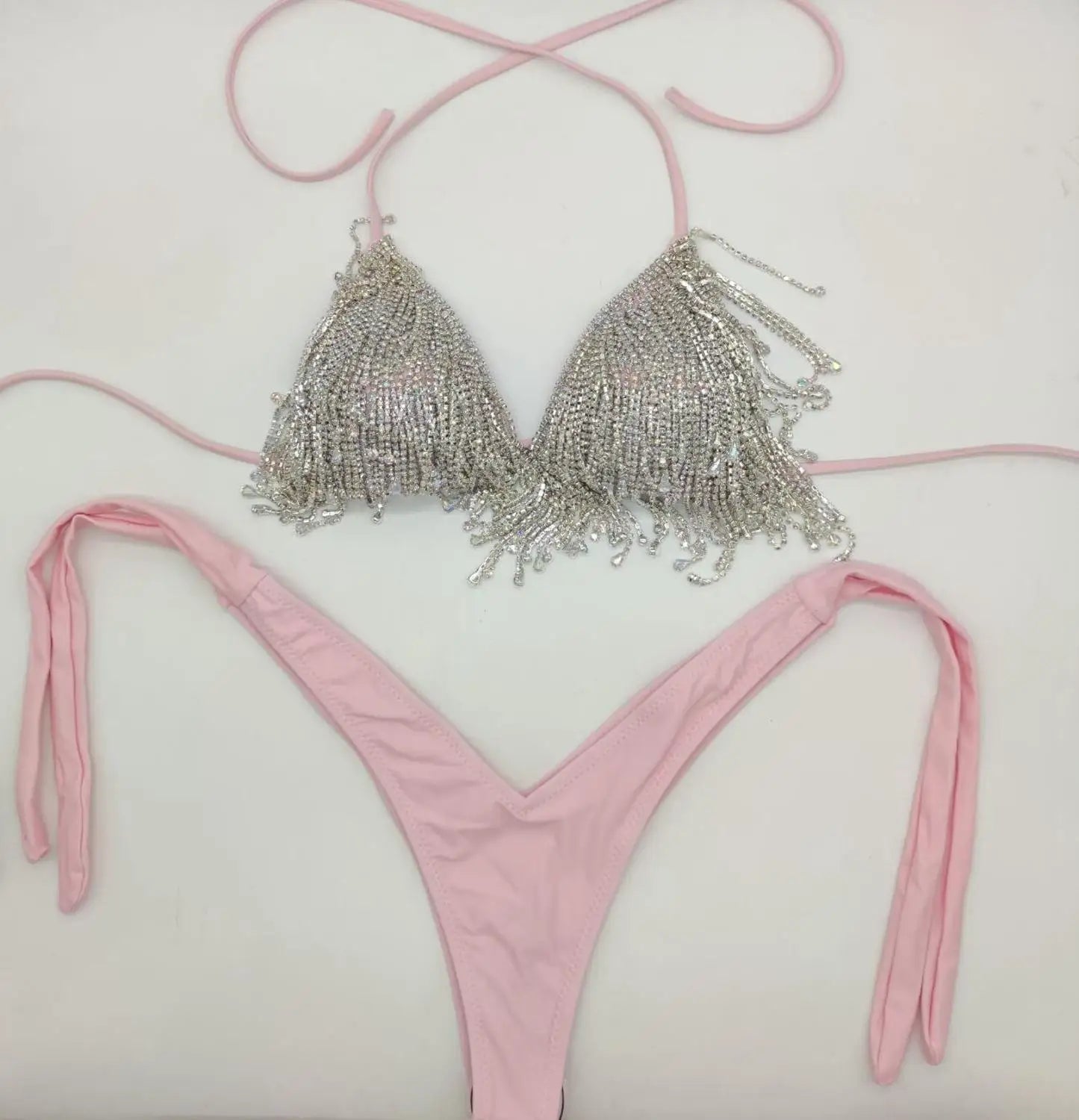 crystal bikini diamond swimwear biquini