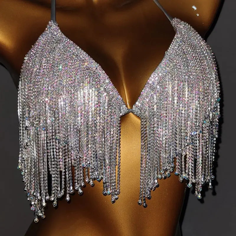 newest 2026 crystal bikini diamond swimwear biquini diamond bikini beachwear popular swim suit rhinestone swimsuits bikini